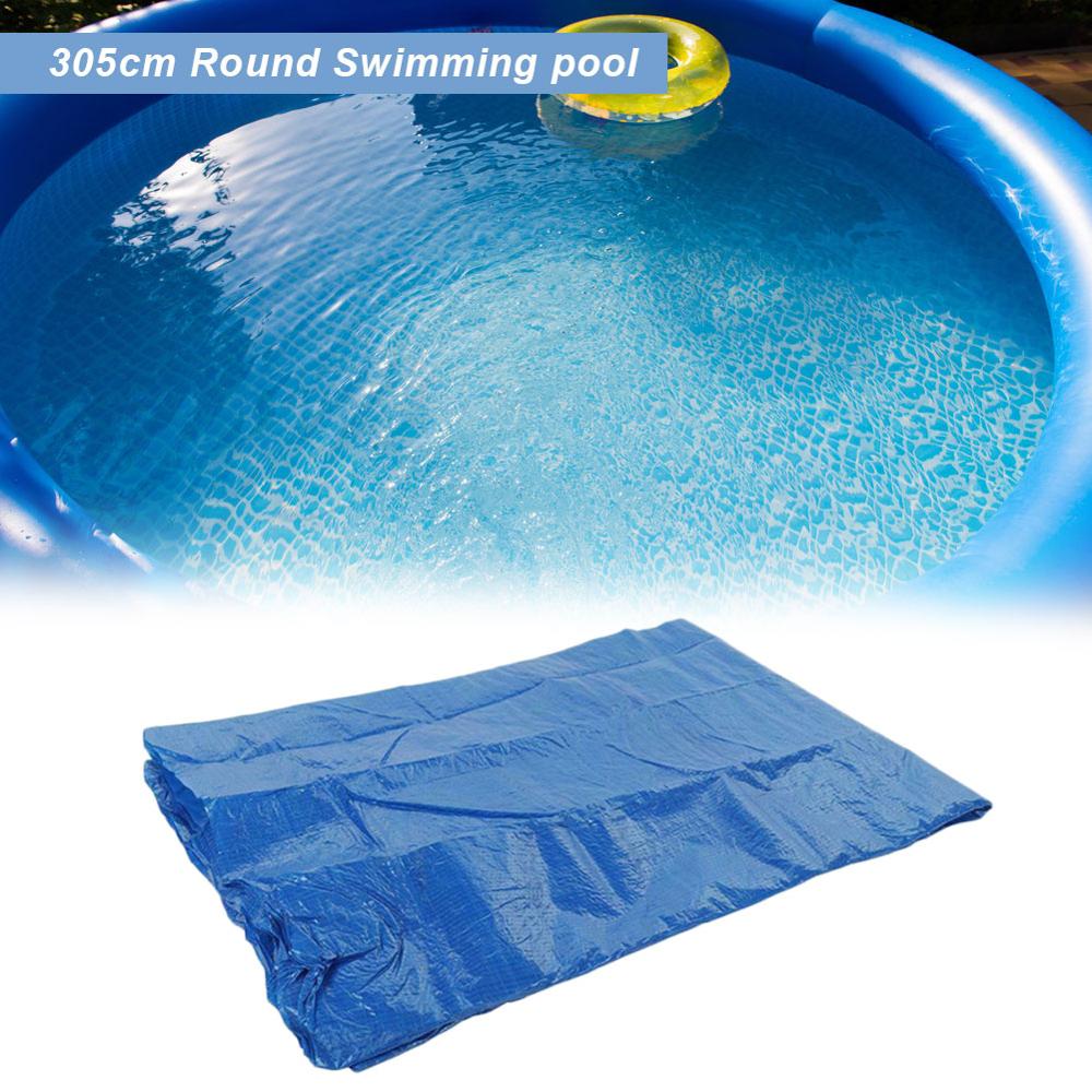 Large Size Swimming Pool Tub Cover Round Cloth Tarpaulin Waterproof Rain Cloth Inflatable Swimming Pool Dustproof Cover