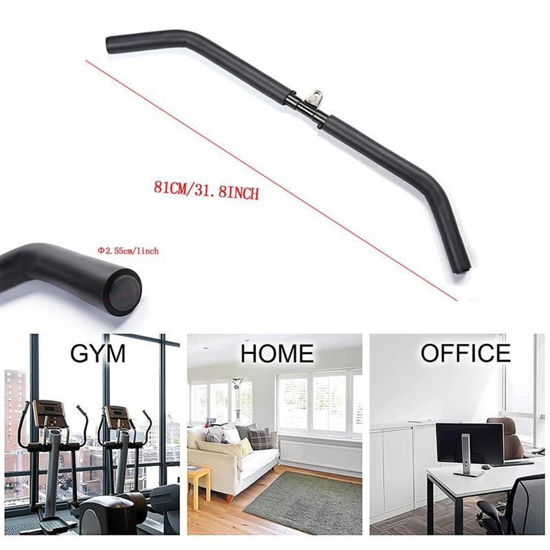 Pull-up Bar Disassemble Bicep Bar Back Tension Lever Shoulder Pull Rod Lever Weight Lifting Accessory Back Training Devices