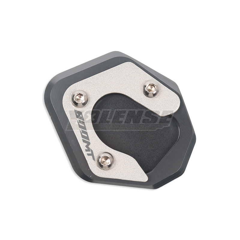 Suporte lateral para motocicleta, suporte lateral para extensão de pé, placa lateral para 800mt 800 mt 800mtx: Vermelho