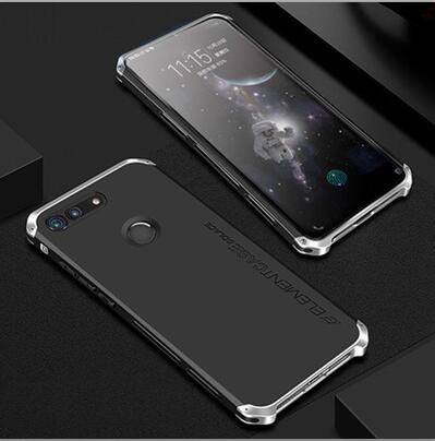 Metal Frame Phone Case For Huawei Honor View 20 Thin Hard Aluminium Hybrid PC Shell For Huawei Honor View20 Cases honorview20: Black Sliver