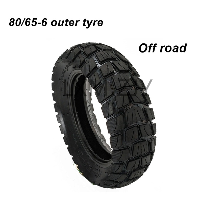 Hochwertiger Reifen 80 / 65-6 Außen reifens ch lauch Hota 10x3,0 Gummi rad 10 Zoll Reifen für Null 10x Elektro roller: Gelb