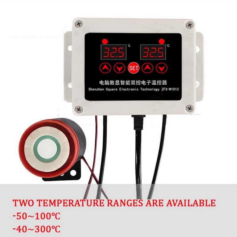 Oven breeding incubation Smart Temperature Controller Temp Regulator Alarm High or Low Temperature Alertor