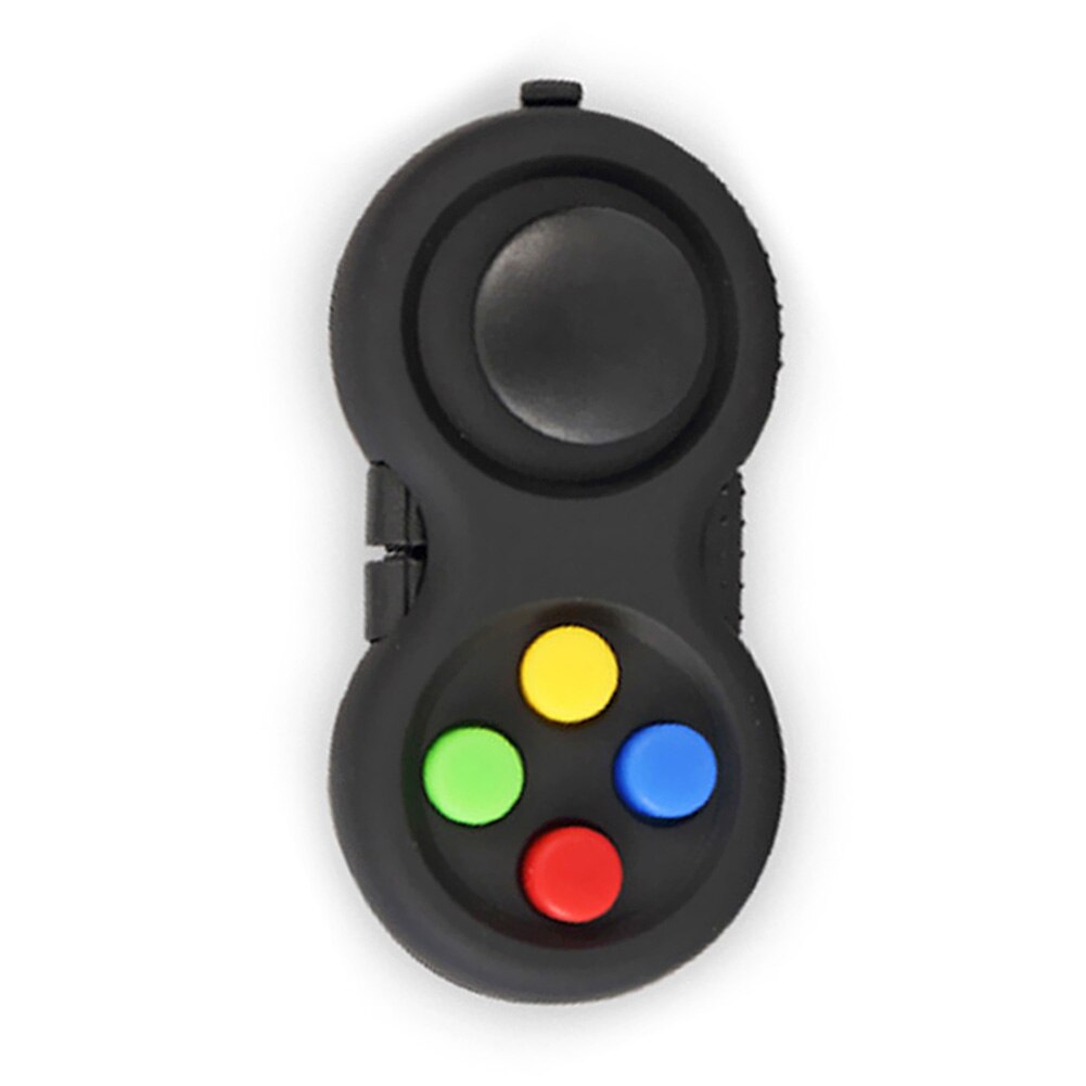 Game Fidget Pad Stress Reliever Squeeze Fun Magic Desk Toy Handle Decompression Key Mobile Phone Accessory: A