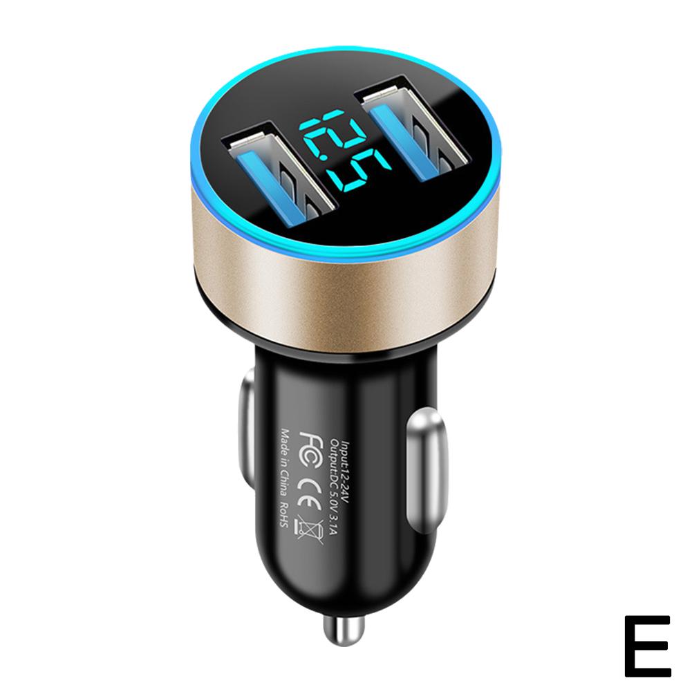 Divisor de enchufe de encendedor de cigarrillos para IPhone 14 IPad K7X0 cargador de coche rápido USB Dual PD QC3.0 adaptador de carga rápida para coche
