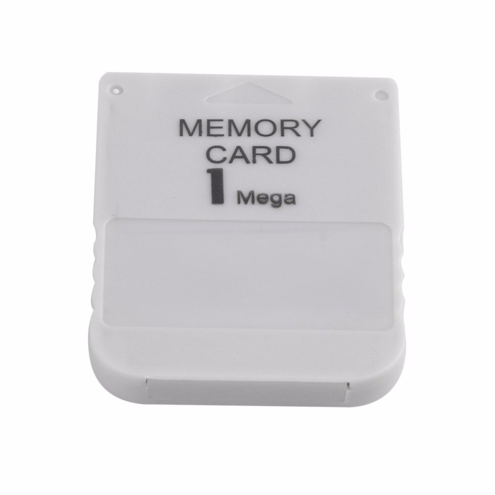 for PS1 Memory Card 1 Mega Memory Card For Playstation 1 One PS1 PSX Game Useful Practical Affordable White 1M 1MB