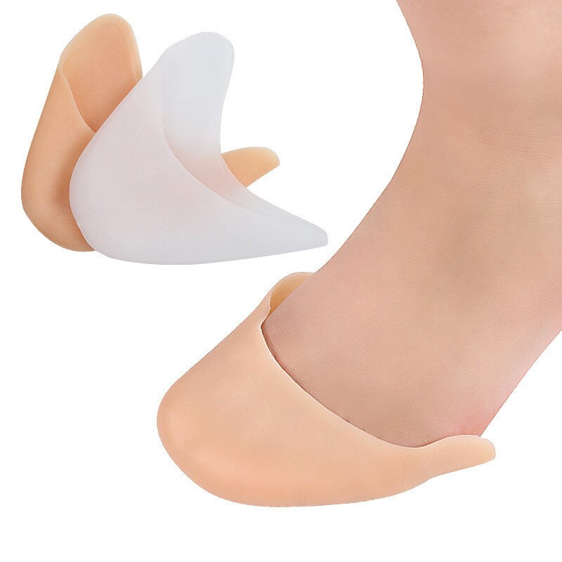 1 Paar Silicone Gel Teen Soft Ballet Pointe Dans Schoenen Pads Foot Care Protector Hoge Hakken Teen Pads Gel Orthopedische massager