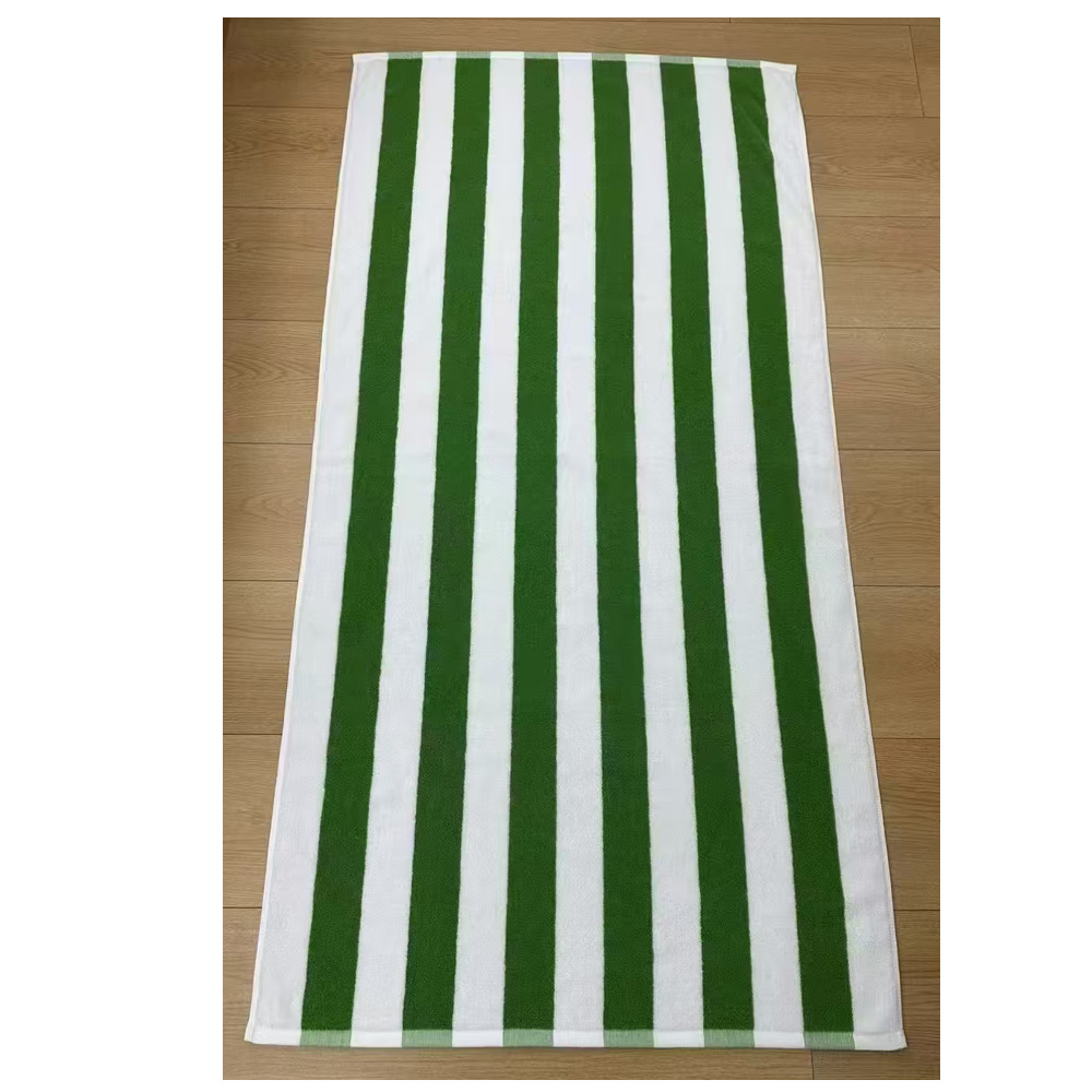 Toalha de banho jacquard colorida de algodão puro, toalha de banho azul e branca grossa de algodão toalha de praia: YELLOW