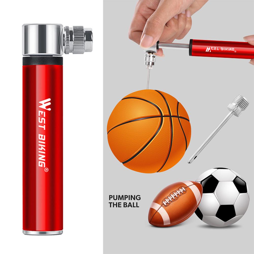 Mini Fahrrad Pumpe Aluminium Legierung Radfahren Hand Luftpumpe Ball Reifen Inflator MTB Mountain Road Bike Pumpe 120PSI Bike Air inflator