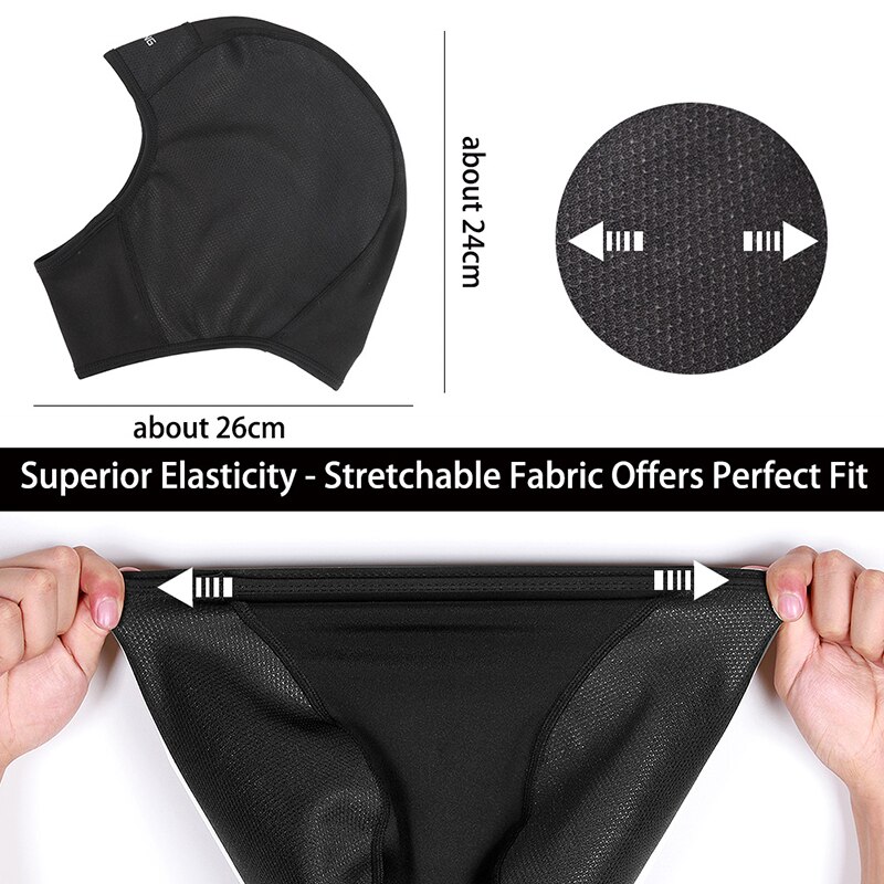 Väst cykling vinter vindtät termisk fleece cykelkeps löpning skidåkning motorcykel sport helmask huvudbonad hatt mtb cykelkeps