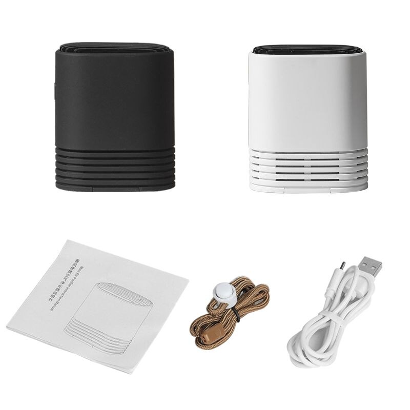 Portable Personal Wearable Air Purifier with Lanyard Mini USB No Radiation