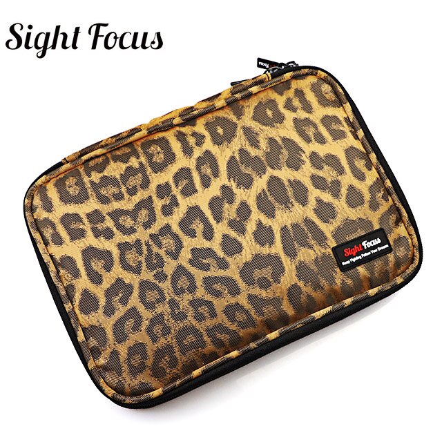 Boîte de montre à 18 fentes, boîtier de montre support de montre pour bracelet Apple mallette de rangement, boîtier de montre bracelet de montre, Double couche: Leopard