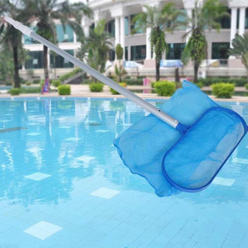 Poolrengöring nät blad kratta nätram nätskimmer renare pool spa verktyg 1 st
