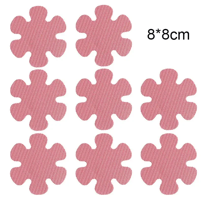 6/12/20PCS Anti Slip Bathtub Stickers Waterproof Flower Shaped Self-Adhesive Safety Shower Anti-Slip Appliques for Home Bathroom: green / 1700MMx2400MM