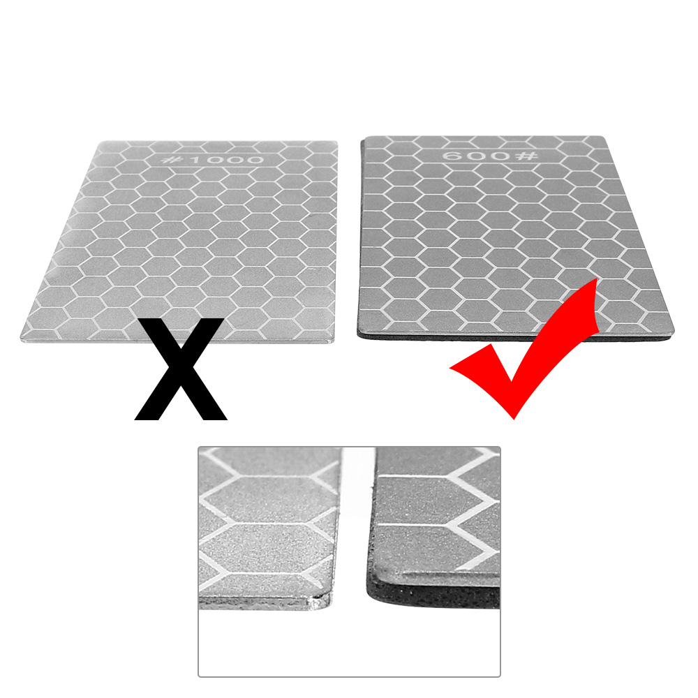 Diamond Whetstone Sharpen The Blade Honeycomb Sharpening Blade 400# 600# 1000# Knife Sharpener Grinding Tools