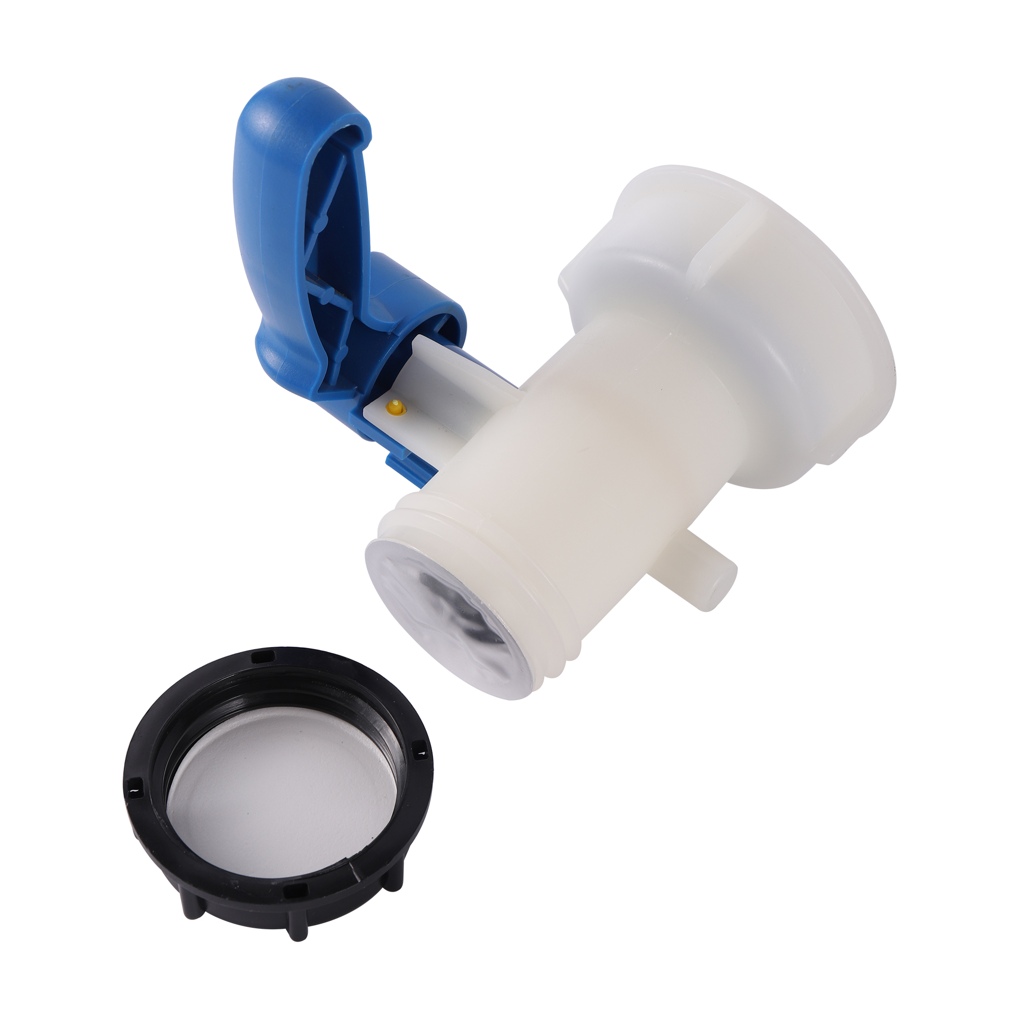 Plastic DN40/DN50/DN80 Actieve/Geïntegreerde Tuin Vlinderklep Voor Ibc Watertank Container 1000L Schakelaar Ibc tank Adapter
