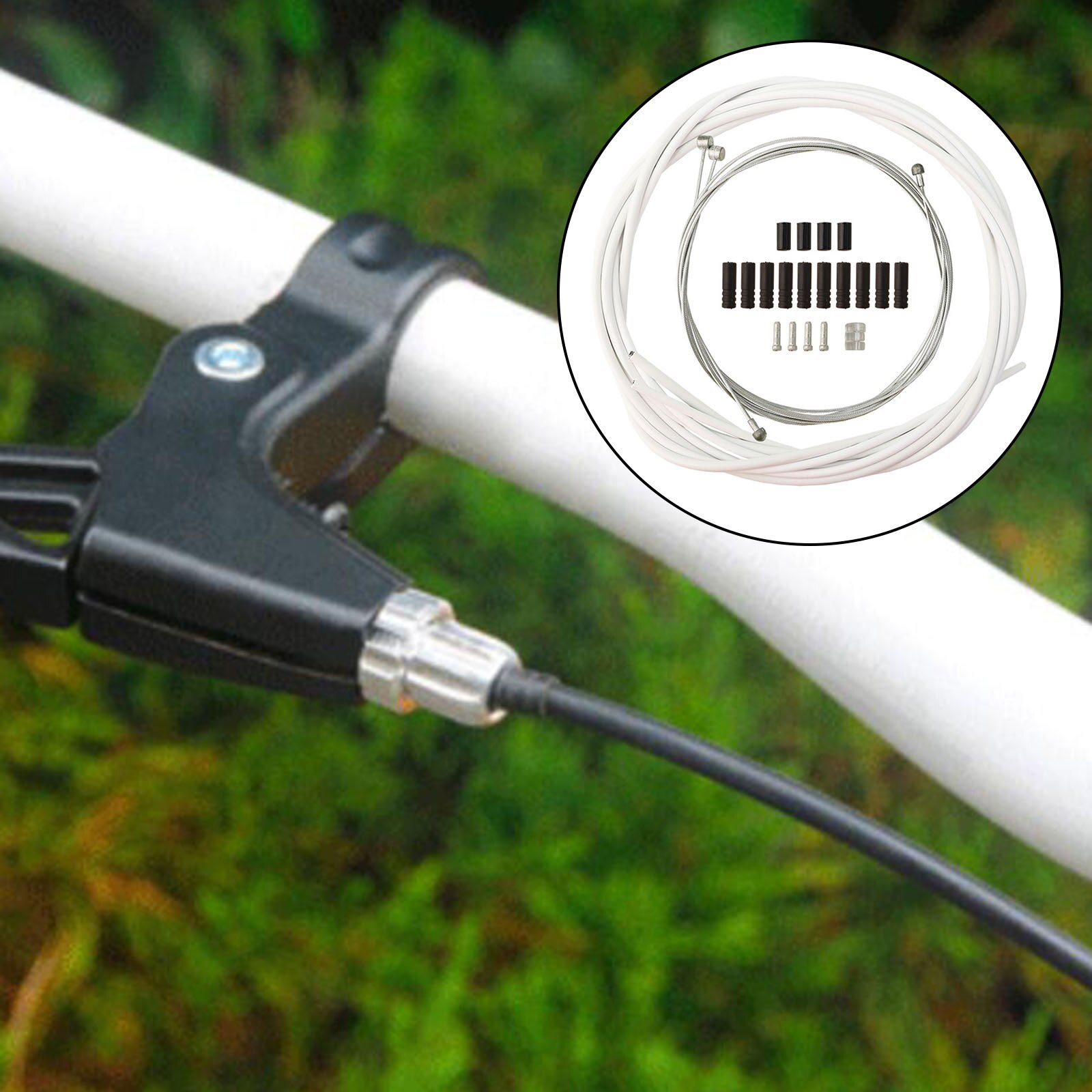 Ensemble universel de boîtier de câble de frein de vélo er/dérailleur et frein, boîtier de câble de frein de 2.5m (OD 5mm), boîtier de câble de 2m er (OD 4mm)