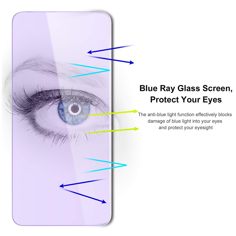 For Xiaomi Redmi Note 7 8 9 Pro Max 9S 8T Anti Blue Tempered Glass Xiomi Redmi Note9 Note8 8A 7A 9C 9A Screen Protector Film