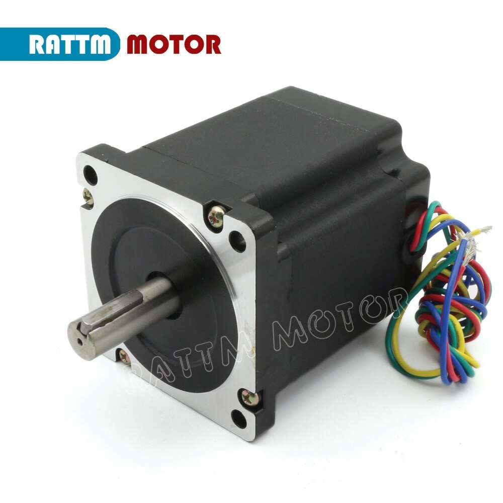 Motor paso a paso Nema 34 CNC de , 98mm, 878 Oz-in, 4 cables, 4A, 34HS9801