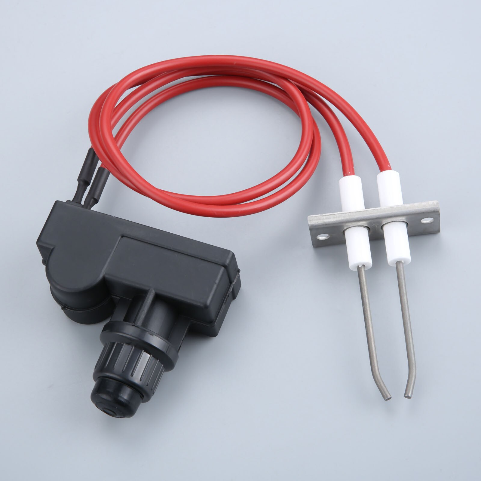 Double Ignition Kit Propane Gas Grill Igniters 450 mm High Spark Plug Wire for Gas Fireplace &amp; Oven &amp; Heater &amp; Kitchen lgniter