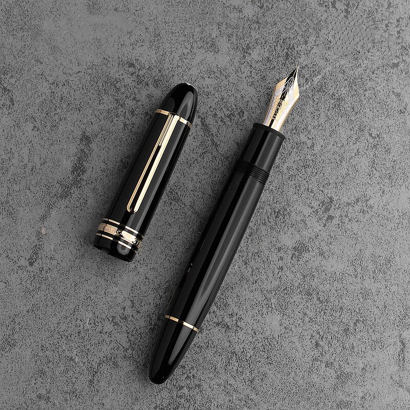 High-end MB brand fountain pen, Taipan 149 luxury brand fountain pen MBpen Free box: Golden