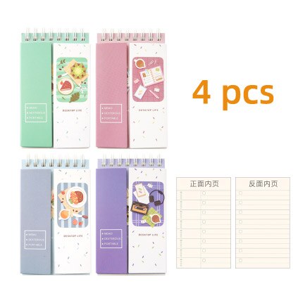 4pcs/lot School Stationery Mini Words Book Vocabulary Notebook language learning memory book small wordbook: 8