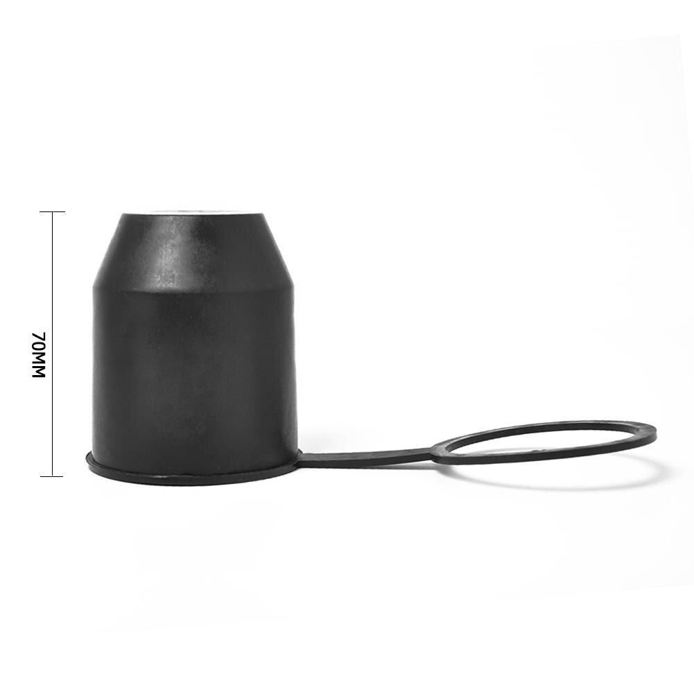 Tow Bar Cap Hitch Car Trailer Towball Protect Universal 50mm Vehicle Tow Bar Ball Cap Cover Excellent ABS Plastics Durable: Trapezoid