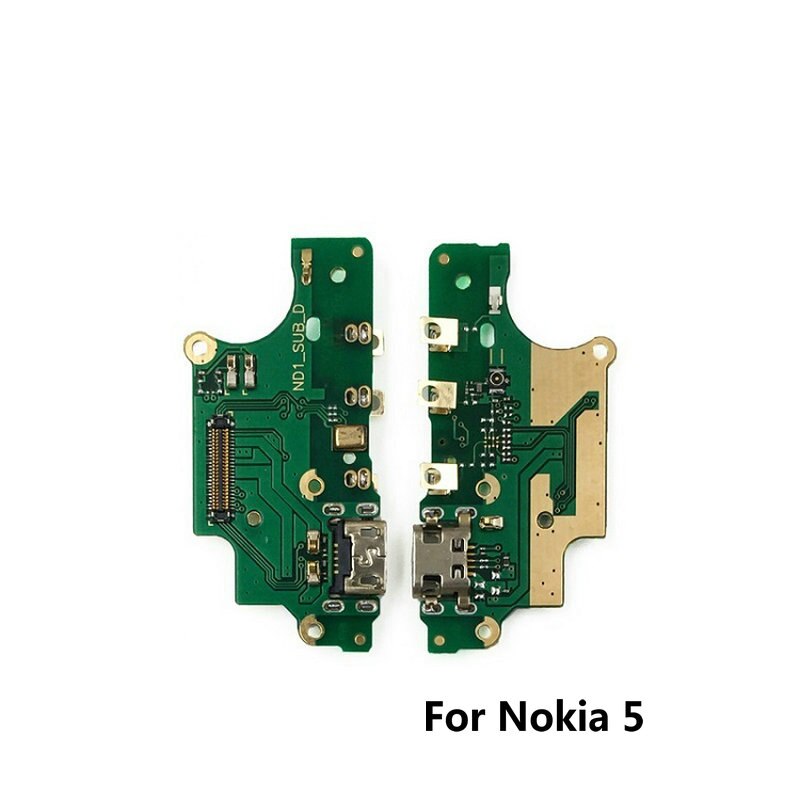 USB Lade-Port Dock Jack Connector Aufladen Bord Flex Mit Mikrofon Für Nokia 3 3,1 2 2,1 5 5,1 6 7 Plus 7 Plus 8 X5 X6 X7: For Nokia 5