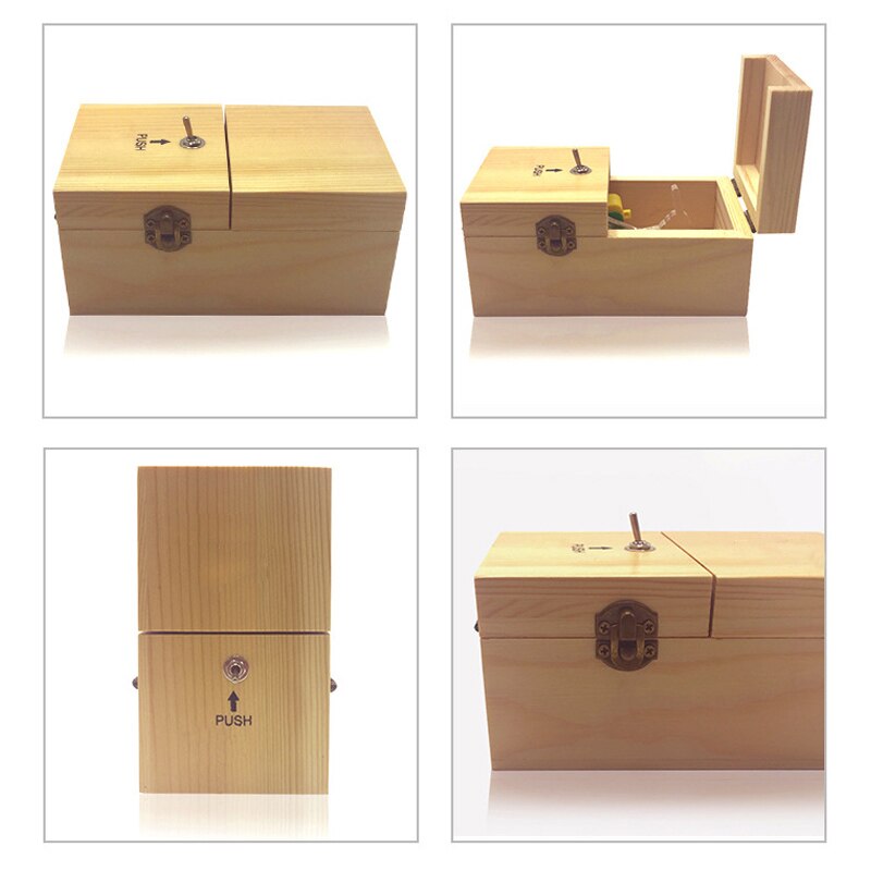 Elektronische Doos Houten Jongen Meisje Kid Interessante Tijdverdrijf Machine Stress Reductie Grappig Speelgoed Bureau Decoratie