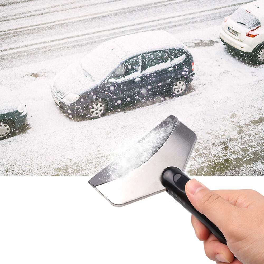Bil snö revomal spade auto snö rengöring remover vindruta handhållen isskrapa snöborste skrapa bil styling fordon
