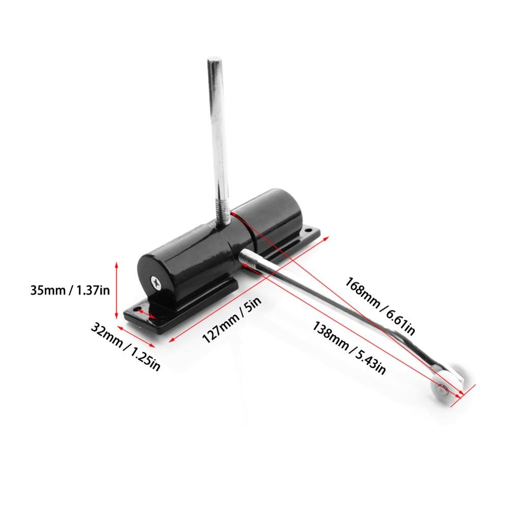 Adjustable Automatic Strength Spring Door Closer Hinge Fire Rated Door Channel