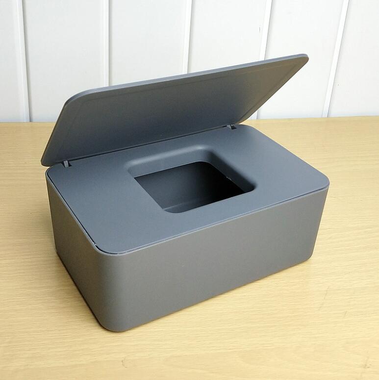 Tissue Doos Natte Doekjes Dispenser Houder Droog Nat Tissue Paper Case Box Doekjes Servet Opbergdoos Houder Container Met Deksel stofdicht: 10