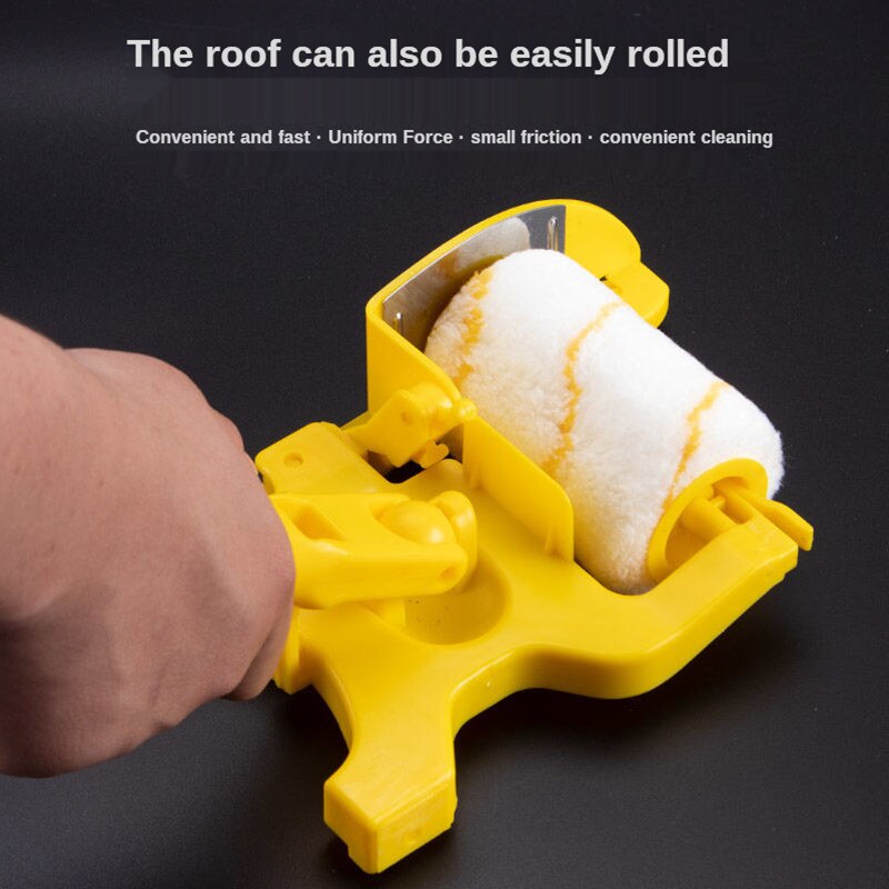 Clean Cut Paint Edger Roller Set DIY Decorative Multifunctional Wall Brush for Home Room Decor Painting Handle Tool Cleaner