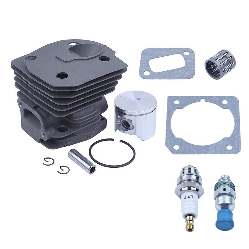 44Mm Cylinder Piston Kit For Husqvarna 350 351 Air Fuel Filter Line Decompression Valve Chainsaw Replace Spare Part