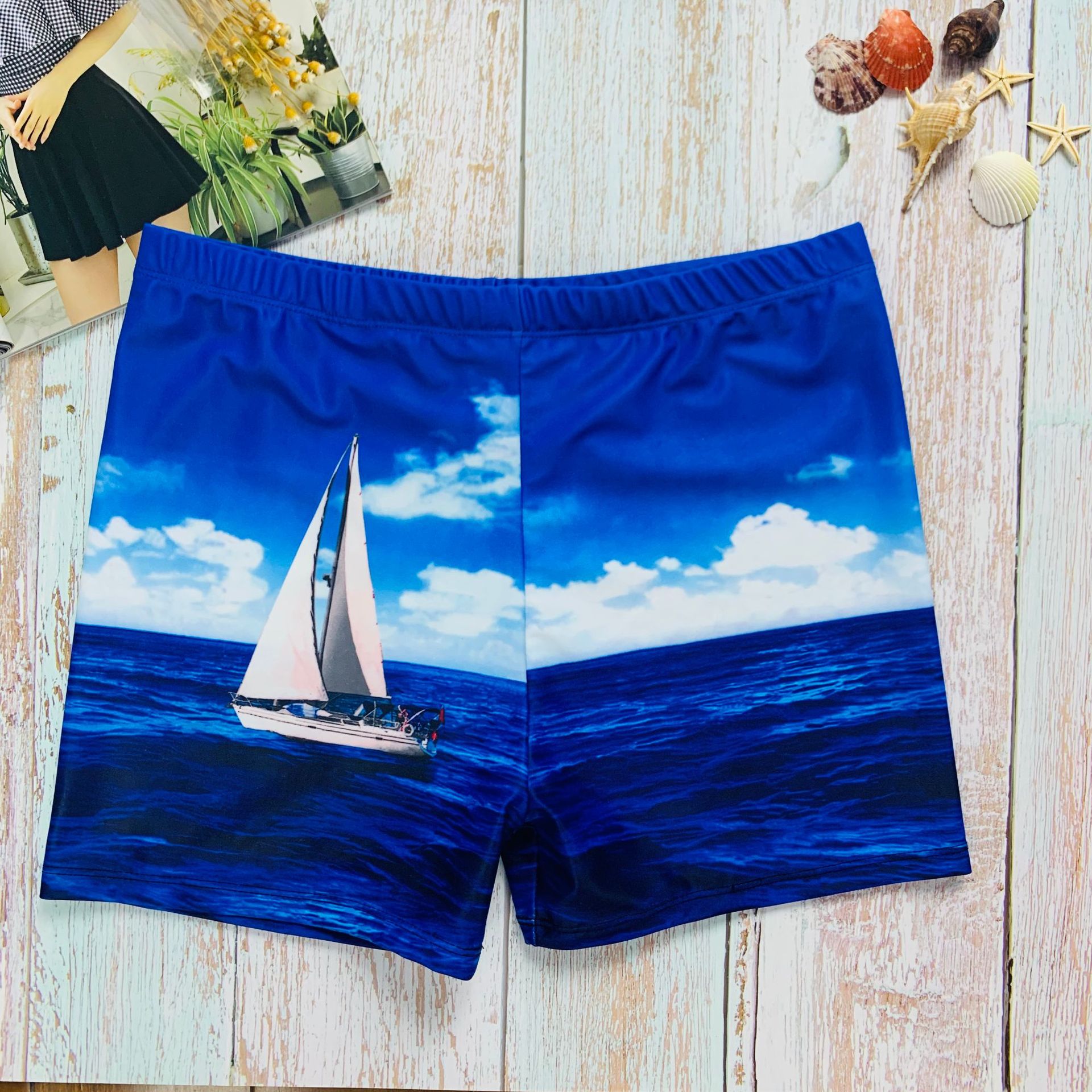 Badbyxor för vuxna för badkläder för män snabbtorkande korta baddräkter för män män badshorts strand badkläder spabyxor