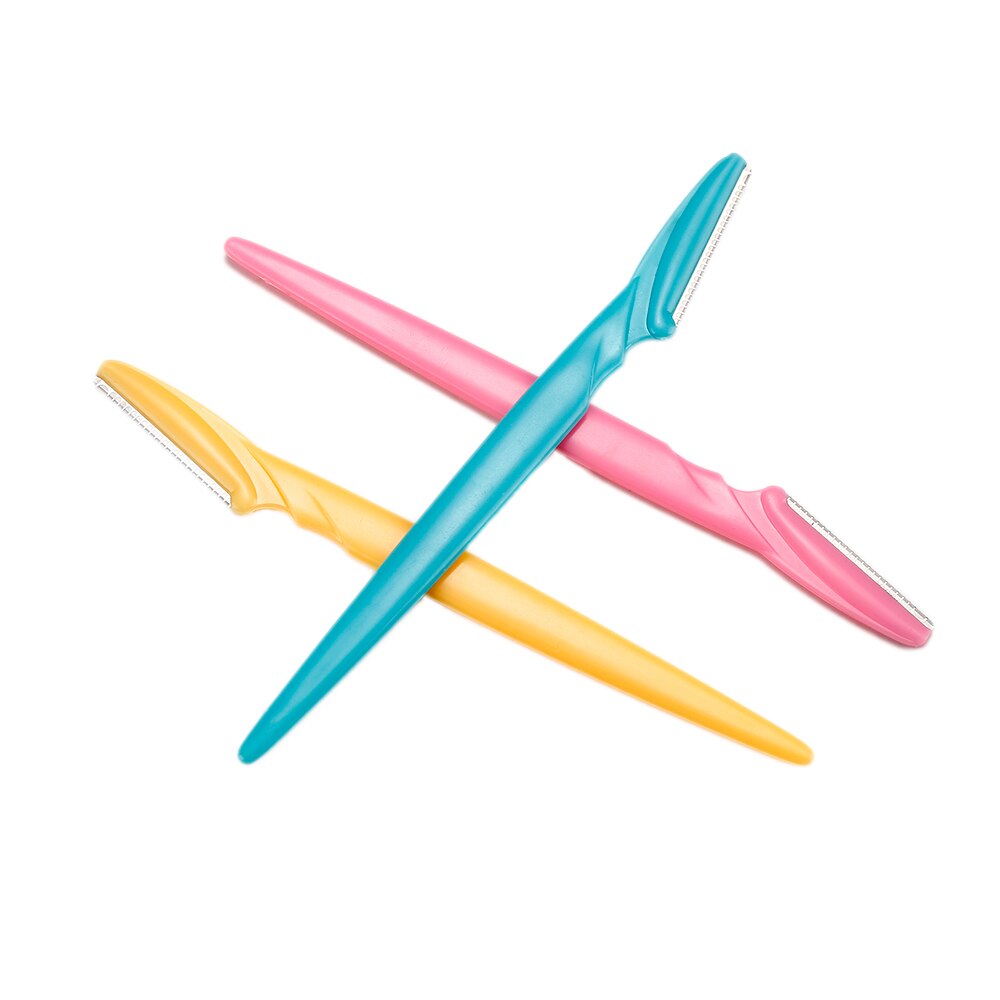 Elecool 3 -delige set wenkbrauwtrimmer, gezichtshaartrimmer, scheermesje, epilator, make-up, beautytools voor vrouwen