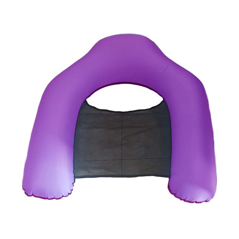 Flotador inflable para piscina, silla de malla flotante para piscina, RW