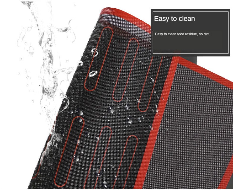 20 Eclair Perforated Silicone Mat Nonstick Baking Mat For Cookie/Bread/Biscuits Oven Cake Baking Sheet Liner Pastry Mat