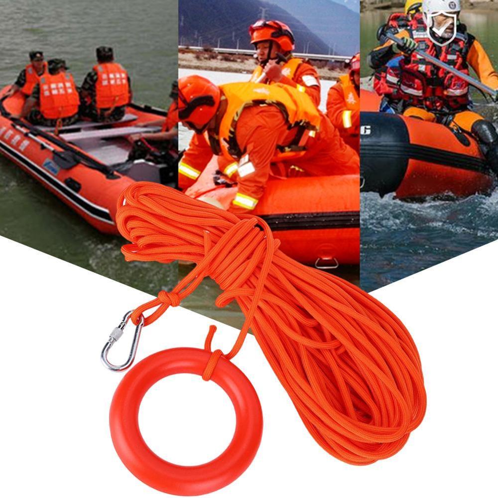 30m Rock Climbing Rescue Snorkeling Rope Emergency Floating Tool Root Life Water Safety J9R0