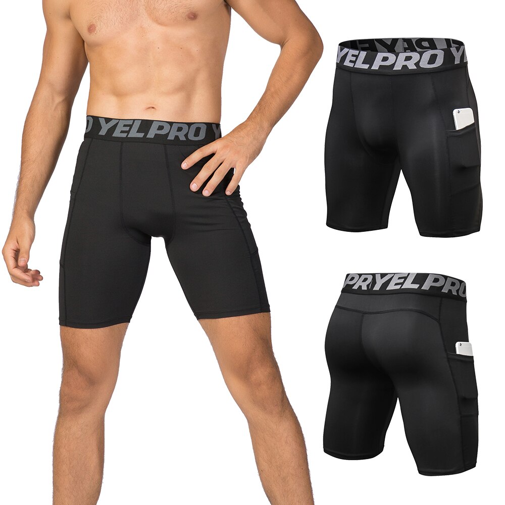 3 Pack Mannen Compressie Shorts Actieve Workout Ondergoed Met Pocket Heren Fietsen Ondergoed Fiets Mountain Mtb Shorts Rijden
