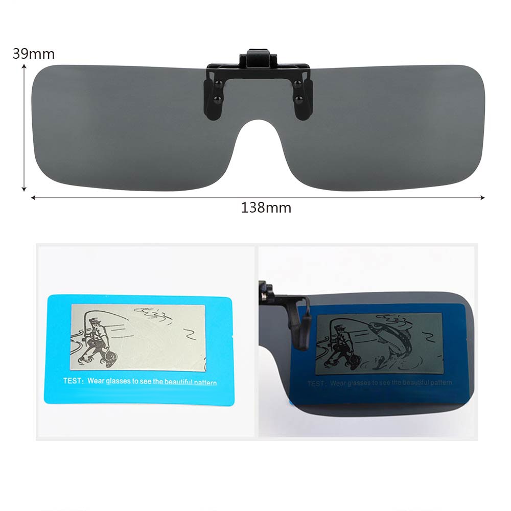 LEEPEE Anti-glare For Men Women Driving Night Vision Lens Polarized Sun Glasses Clip On Sunglasses Car Driver Goggles