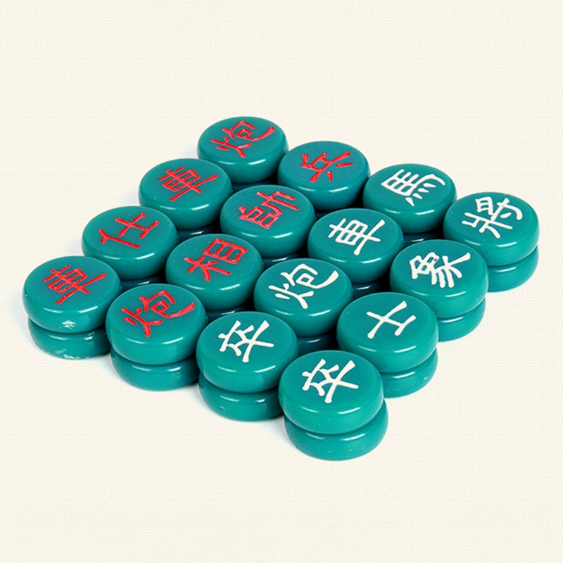 Portable Chinese Chess Set With Folding Board And Magnetic Piece Traditional Xiangqi Classic Educational Board Games