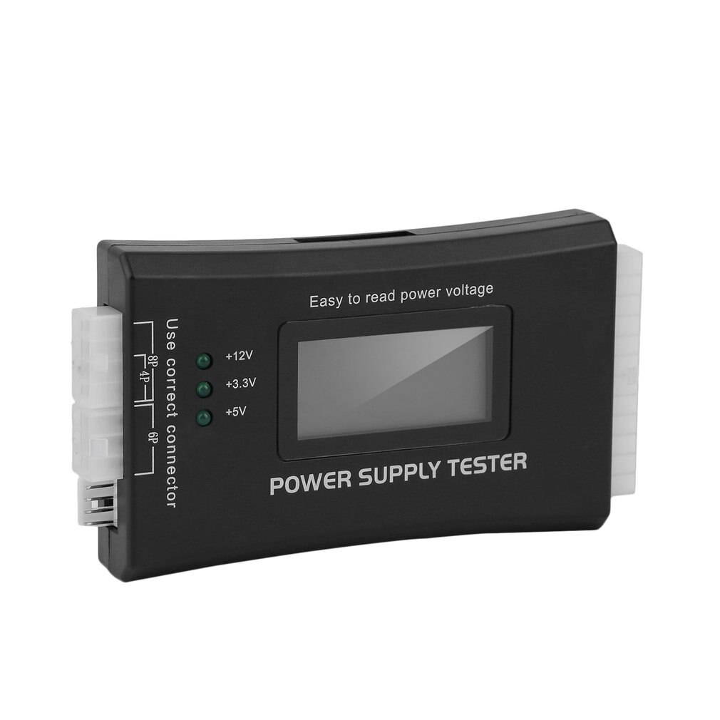 Sd Voeding Tester Voor Pc-Voeding/Atx/Btx/Itx Compatibel Lcd-scherm Sata Hdd tester 20/24 Pin Professionele Dropshippi