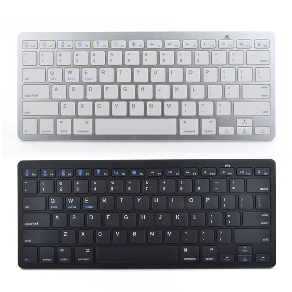 78 Toetsen Draadloze Bluetooth Toetsenbord Voor Air voor ipad Ultraslanke Mini Toetsenbord voor Mac Computer PC Macbook iBook