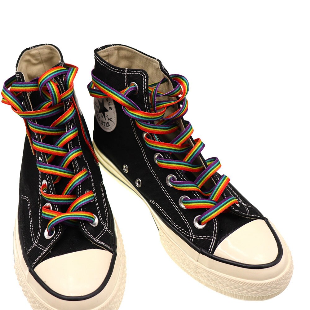 1 Pair Round Shoelaces Solid Rainbow Shoe Laces Outdoor Leisure Sneakers Unisex Shoe Lace Classic Martin Boot Shoeslace