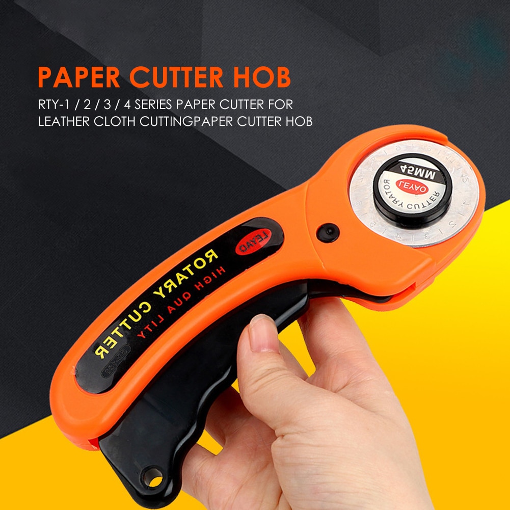 45mm 28mm Rotary Cutter for leather Set Blade for Fabric Circular Quilting Cutting DIY Patchwork Cut Tool Quilter Leather Cutter