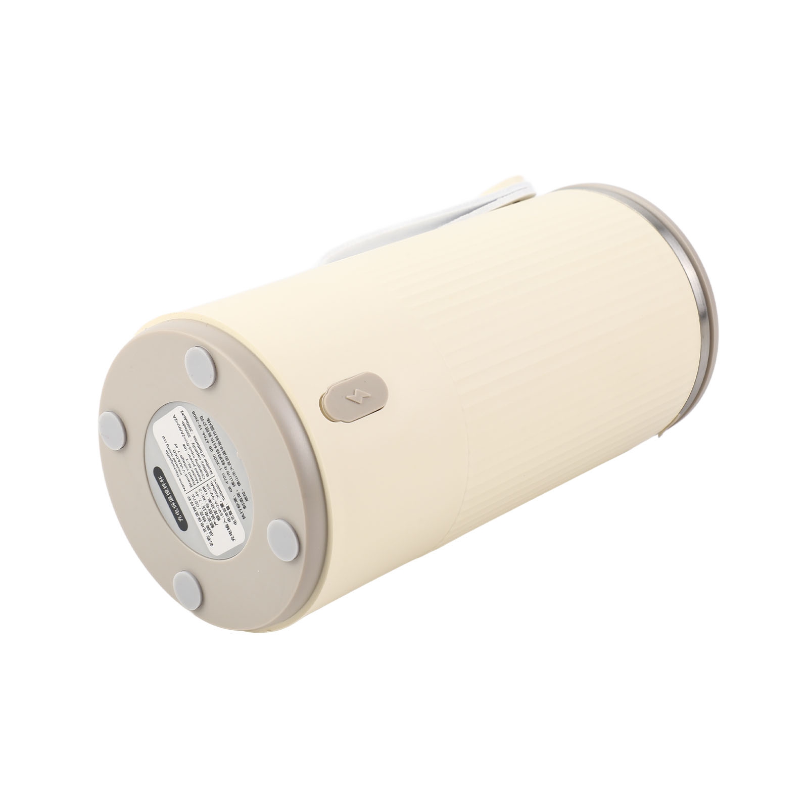 Sladdlös vattenkokare i rostfritt stål, 400ml/6000 mah, bärbar resevattenkokare, snabb uppvärmning , 55 °c, laddningsbar för utomhusbruk