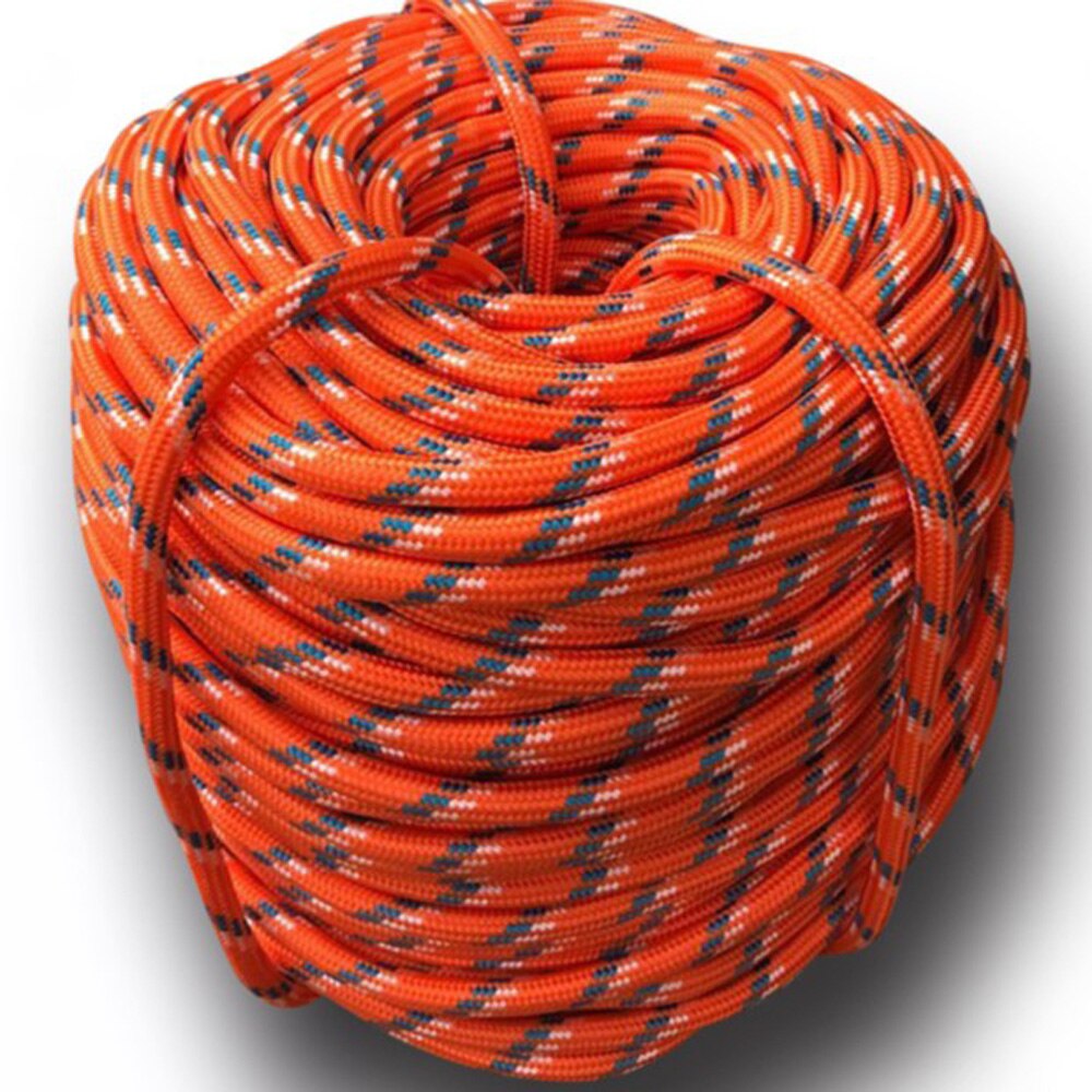 10/20/30/50m klätterrep utomhus klättringstillbehör rep 9.5mm höghållfast rep repklättring