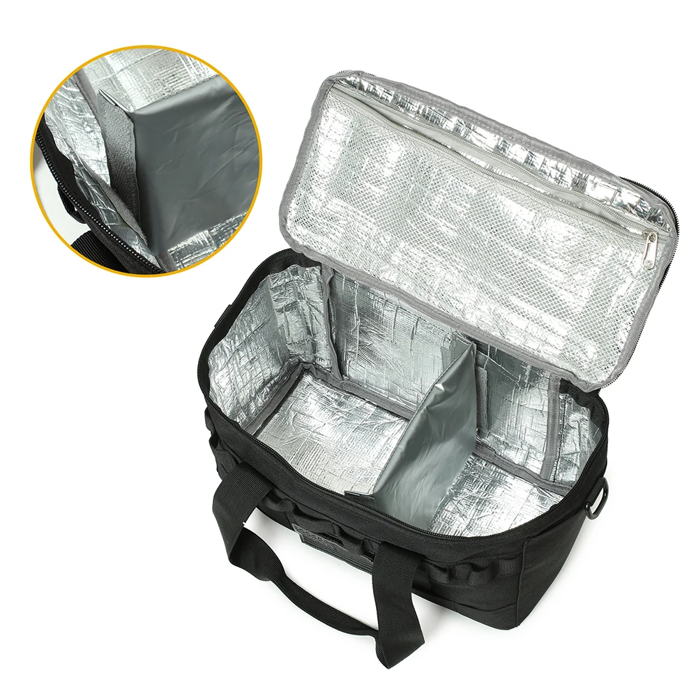 Outdoor Lunch Box Outdoor Heavy Duty Lunch Bag Work Leakproof Insulated Durable Thermal Cooler Bag Meal Camping Picnic Trip