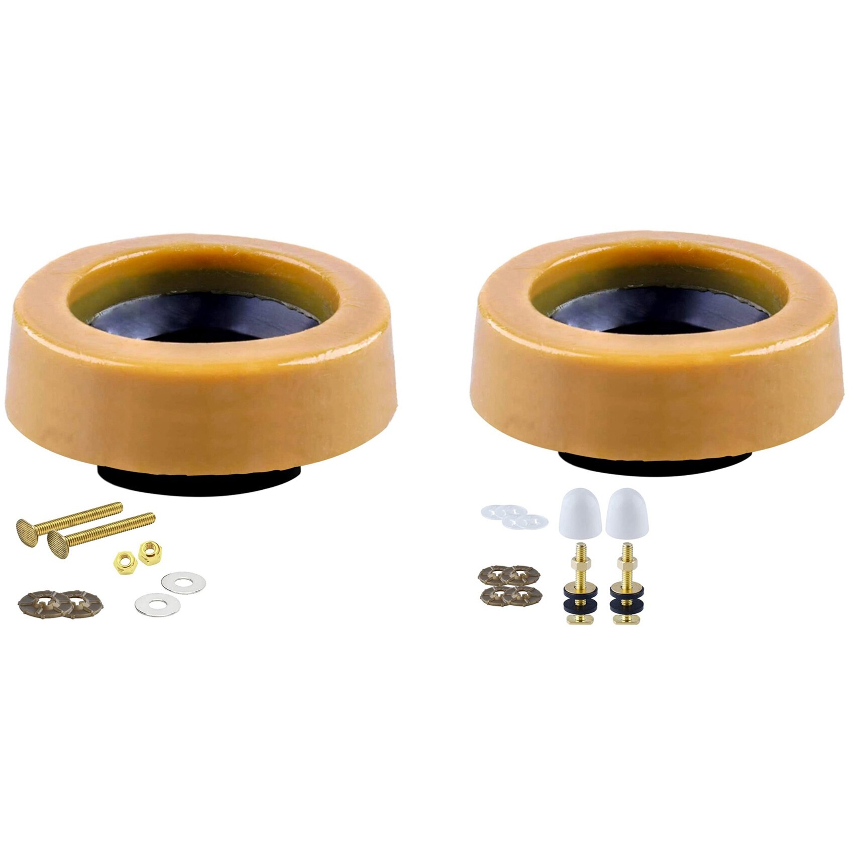 AD55 Toilet Wax Ring Kit for Floor Outlet Toilets Install or Re-seat
