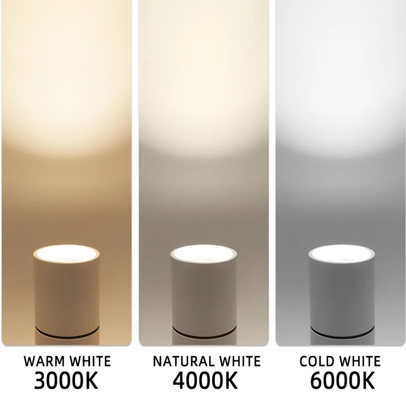 Spot Led Downlight Draadloos Opvouwbare LED Spotlight Opbouw Plafondlamp voor Winkel Thuis Slaapkamer Badkamer Binnen Display